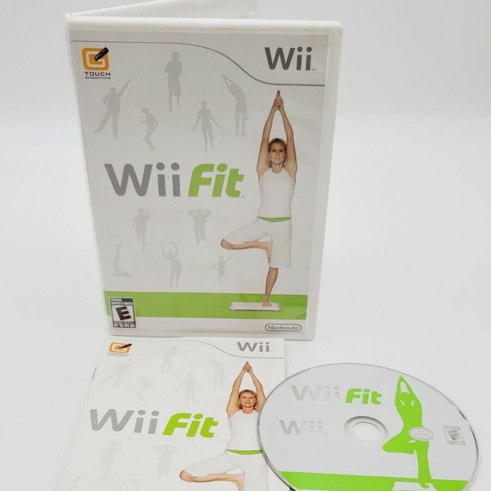 Wii Fit Nintendo Wii 2009 Complete with Manual Preloved